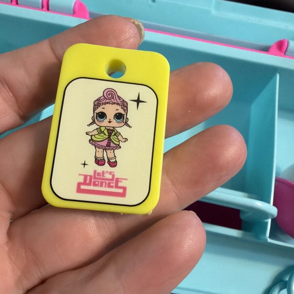 L.O.L Surprise Play Box Tackle Box Accessories‎ Storage Case Comes w/ 2 Bobber+